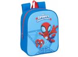 Zaino Scuola Spidey Blue 22 X 27 X 10 Cm