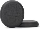 Inf 2 Cuscinetti Auricolari Di Ricambio In Pelle Proteica Perforata Nera Per Logitech H800