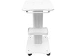 Carrello Estetico, Capacità Di Carico 40 Kg, Design A Rotelle, Bianco