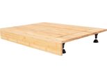 Tagliere Da Cucina In Bambù, Design Versatile, Costruzione Robusta, Colore Legno