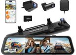 Dashcam, Risoluzione 4K, Visione Notturna, Nessun Kit Di Cablaggio, 256G Tf