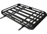 Cesto Portabagagli Da Tetto, Struttura Resistente, Facile Installazione, Nero