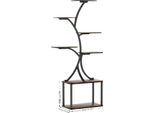 Supporto Per Piante, Design A Più Livelli, Uso Versatile, Marrone
