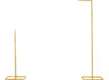 Supporto Per Sfondo, Struttura In Ferro Resistente, Facile Da Montare, Oro, Xl