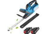 Tagliasiepi A Batteria, Motore Brushless, Funzionamento A Batteria, 2 Batterie, Due Batterie
