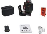 Dispositivo Di Livellamento Laser, Misurazione Su 12 Linee, Batteria Ricaricabile, MD12R