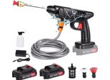 Idropulitrice, Design Cordless, Applicazioni Di Pulizia Versatili, 2 Batterie 1 Spina Ue, M