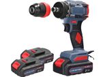 Avvitatore A Batteria, Motore Brushless, Velocità Regolabile, Set Di 2 Batterie B, Eu