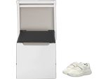 Sedile Per Doccia Pieghevole, Portata 150 Kg, Lega Di Alluminio, Montaggio A Parete, Design Salvaspazio, Corrimano Rinforzato