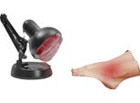 Lampada Riscaldante A Infrarossi, Potenza 150W, Regolabile In Altezza, Funzionamento Con Un Solo Clic, Adatta Alla Terapia A Infrarossi, Allevia I Dolori Muscolari
