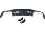 Labbro Del Diffusore Del Paraurti Posteriore, Stile Amg, Plastica Abs Resistente, Aspetto Carbonio