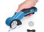 Taglierina Elettrica A Batteria, Lama In Acciaio SK5, Design Ergonomico, Blu
