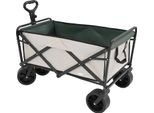 Carrello Pieghevole, Portata 115 Kg, Design Resistente, Color Cachi