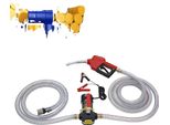 Pompa Di Trasferimento Diesel, Portata Massima 45L/Min, Prevalenza Massima 10M, Tensione 12 V, Potenza 175 W, Velocità 3600 Giri/Min