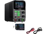 Alimentatore Regolabile, Funzione Doppia Curva, Display A 5 Cifre, 30V 5A, 220V Eu Plug-A
