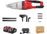 Aspiratore A Batteria, Design Portatile, Forte Potenza Di Aspirazione, 2 Batterie 1 Caricatore