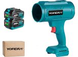 Soffiatore Elettrico, Potenza 1200W, Design Senza Fili, 2 Batterie