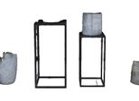 Supporto Per Piante, Gambe In Acciaio, Dimensioni (Supporto Piccolo: 25L X 25L X 58,5H Cm), Dimensioni (Supporto Grande: 31L X 31L X 65H Cm), Capacità Di Carico Massima: 5 Kg Per Supporto, Richiesto Montaggio: Sì