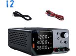 Alimentatore Da Laboratorio, Tensione Regolabile, Controllo USB-A/TYPE-C, TPS1203 120V 3A, 220V Eu Plug-A