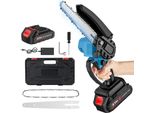 Motosega Elettrica, Design Portatile, Potente Motore Brushless, Con 1 Batteria