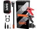 Avviatore Portatile Per Auto, Potenza Di Picco 1200A, Compressore D'aria Integrato, Nero Con Scatola, Funzionamento A Batteria