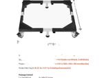 Carrello Per Mobili, Capacità Di Carico Di 1200 Libbre, Dimensioni Regolabili, 1200 Libbre