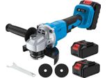 Smerigliatrice Angolare, Motore Brushless, Design Ergonomico, Con 2 Batterie, Eu