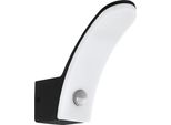 Eglo Sensor Led Applique Da Esterno Fiumicino 11 W Nero