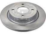 2X Disco Freno Posteriore Febi Bilstein 105850 Per Ford Fiesta Mk7 Hatchback 40Mm