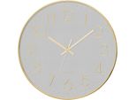 Orologio Da Parete Per La Camera Dei Bambini Con Meccanismo Silenzioso, Bianco, 30 Cm O