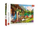 Trefl Puzzle Capanna In Montagna 500 Pezzi