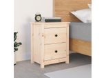 Maison Exclusive - Comodino 50X35X61,5 Cm In Legno Massello Di Pino