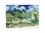 Bluebird Puzzle Cottage Con Tetto Di Paglia A Cordeville (1890) 1000 Pezzi