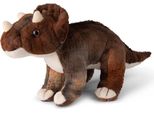 Wwf - Peluche - Triceratopo (15 Cm) Figura Realistica In Peluche Di Peluche