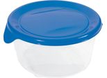 Curver "Fresh&Go"" Contenitore Rotondo Per Alimenti 0,5L /Blu/Trasparente"