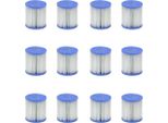 Intex 29007/29008 Filtercartridges H Set Van 12 Stuks