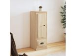 Maison Exclusive - Credenza Alta Sonoma-Rovere 36X35,5X103,5 Cm Materiale Ligneo