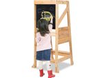 Tolletour Torre Di Apprendimento Per Bambini Torre Di Apprendimento Sedia Di Apprendimento Sedia Alta Sgabello Per Gradini Naturale