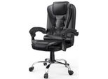 Sedia Da Ufficio Ergonomica - Sedia Da Ufficio Bigzzia Con Schienale Alto E Altezza Regolabile - Sedia Girevole In Finto Cuoio - Reclinabile Per Ufficio
