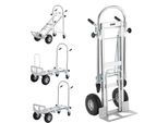 Vevor Carrello Porta Sacchi 4 In 1 Pieghevole Capacità Di Carico 363/454 Kg Carrello Da Trasporto Carrello Porta Sacchi In Lega Di Alluminio E Acciaio Al Carbonio ⇋ Carrello A Pianale Carrello Per Attività Di Carico E Trasporto In Interni Ed Esterni