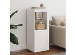 Best MöBel Vetrina Credenza Con Illuminazione Led Bianco 41X37X100 Cm - Cassettiere Cloris Neu6771222 1Pacco