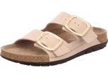 Rohde Donna Mulo In Pelle Nubuck Fibbia Dorata Colore Estivo Rodigo-D 5879, Dimensioni:40 Eu, Colore:Beige