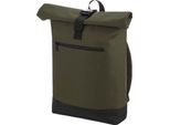 Bagbase - Zaino, Roll Top PC5568 (Taglia Unica) (Verde Militare)