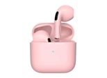 Akai Auricolari Wireless In-Ear Bluetooth 5.1 Rosa Con Custodia Di Ricarica