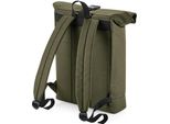 Bagbase - Zaino, Roll Top BC5007 (Taglia Unica) (Verde Militare)
