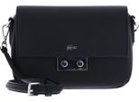 Lacoste Borsa A Tracolla Flap Crossover Bag Noir Nero