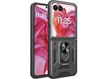 Custodia Techsuit Camshield Back Cover Per Motorola Razr 50 Ultra - Nero