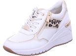 Marco Tozzi Scarpe Da Donna Scarpe Sportive Stringate Bianco Tempo Libero, Numero Di Scarpe: 40 Eu