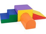 Costway Set Di 4 Giochi In Schiuma Per Bambini Che Si Arrampicano E Gattonano, Set Di Giocattoli Da Costruzione Morbidi Per Bambini Per Lo Sviluppo
