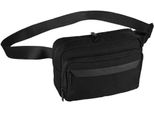 Quadra - Borsa A Tracolla In Poliestere Riciclato RW10585 (Taglia Unica) (Nero)